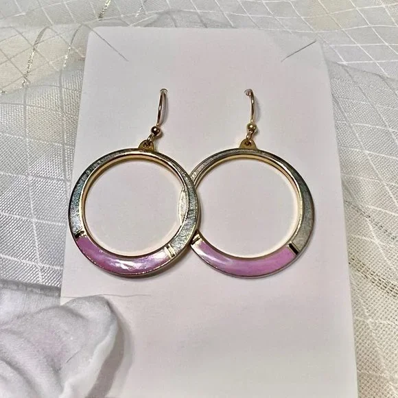 SKYE Vintage earrings, SKYE Vintage Jewelry, Isle of SKYE Dangle Hoop Earrings
